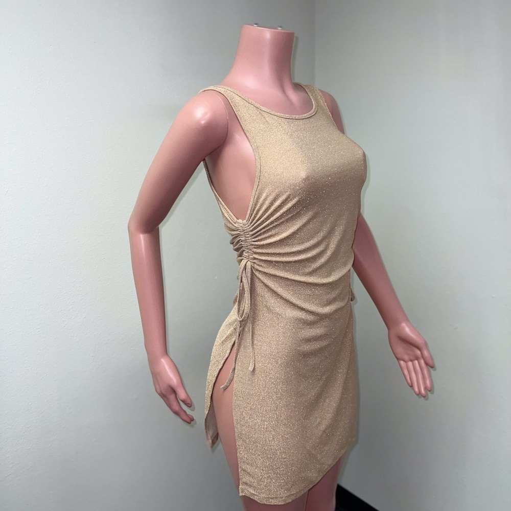 Gold Dress Size L